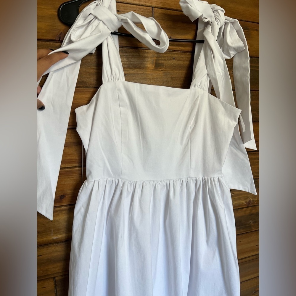 Endless Rose BOWED SQUARE NECKLINE BABY DOLL MINI size medium - Picture 8 of 11